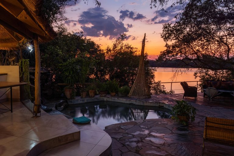 Chundukwa River Lodge at Sundown