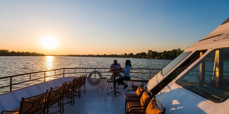 David Livingstone Safari Lodge Sundowners