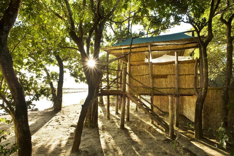 Island Bush Camp chalet exterior