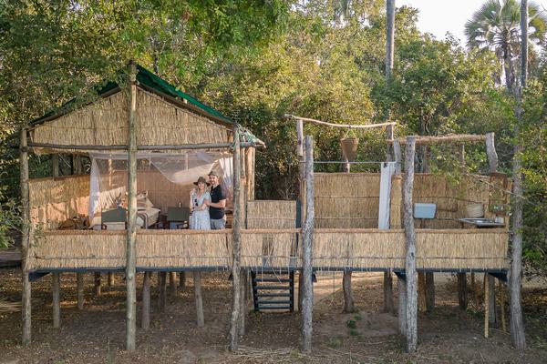 Island Bush Camp chalet full view