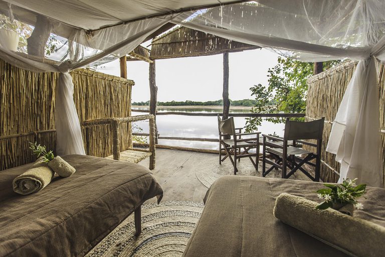 Island Bush Camp chalet interior