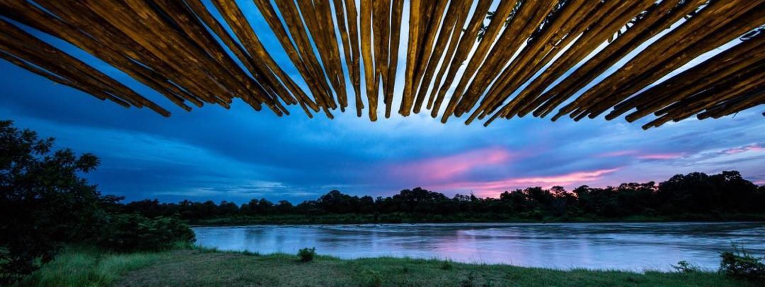 Kapamba Bush Camp moody sunset