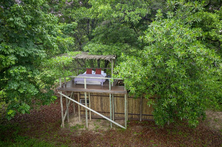 Kapamba Bush Camp sleepout deck