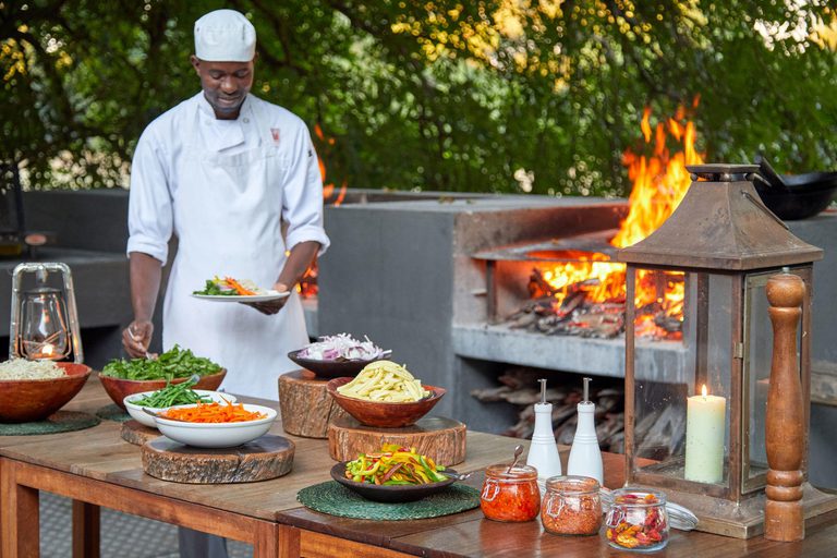 Mfuwe Lodge food chef