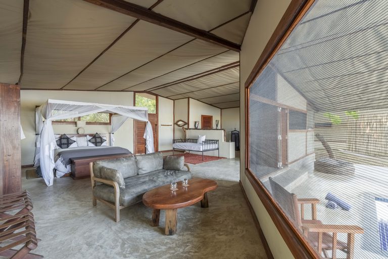 Potato Bush Camp Tent Interior