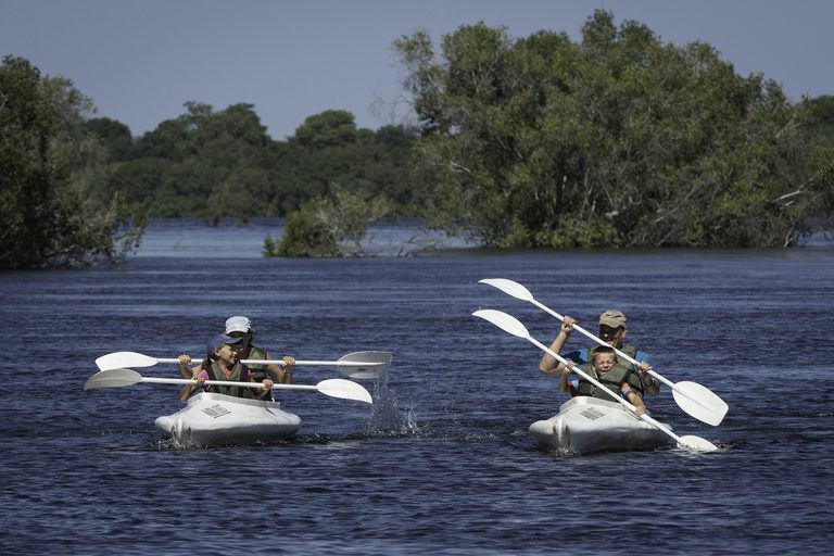 The Royal Livingstone family Canoe trip