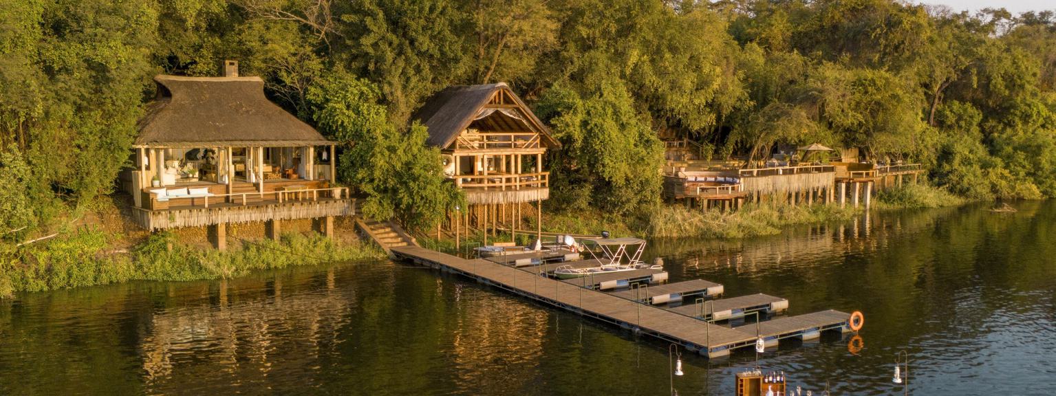 Tongabezi Lodge Exterior
