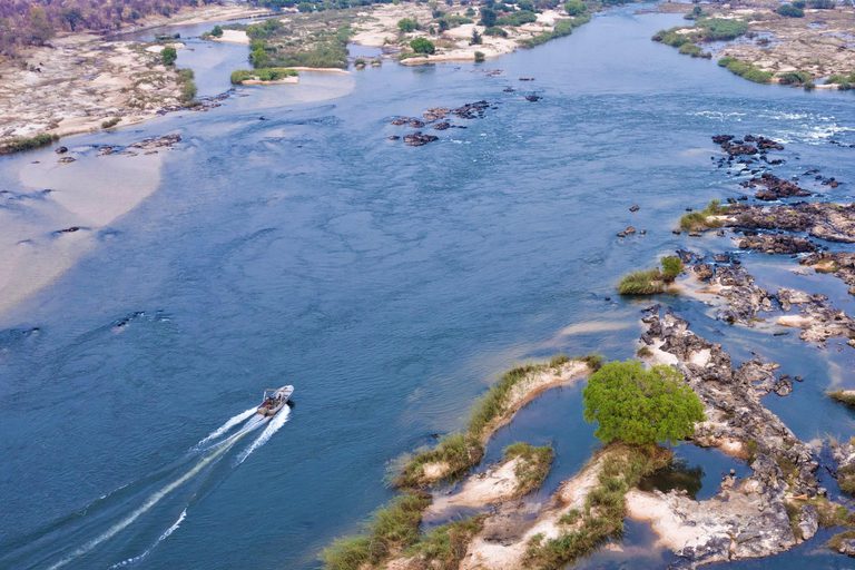 Waterberry Lodge river cruise from the air