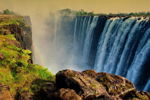 Victoria Falls Zambia Border SS