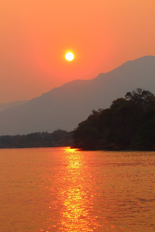 Zambezi River Sunset PORTRAIT SS
