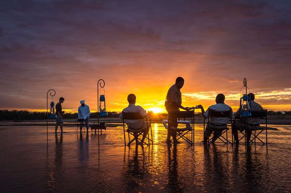 Kapamba sundowners Zungulila Bushcamp the bushcamp company