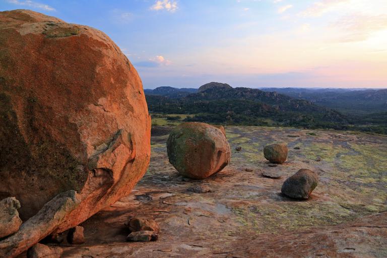Matobo Hills view across valley SS