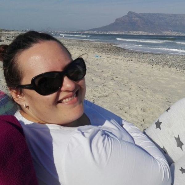 Carla and Table Mountain card