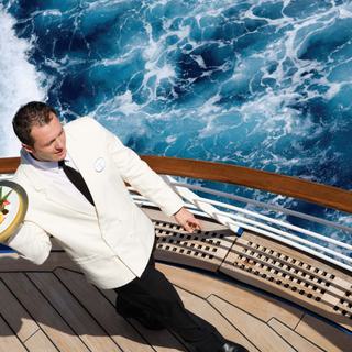 Butler on cruise ship