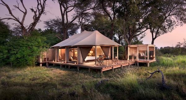 Beyond Nxabega Exterior at Sundown