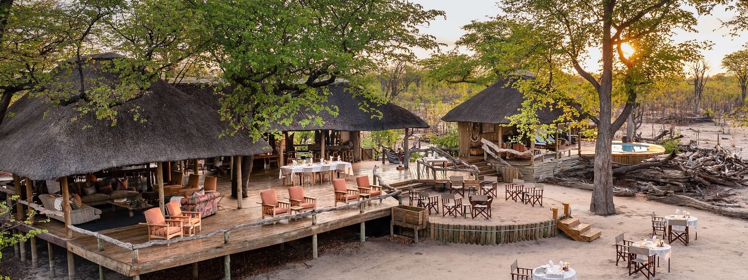 Elephant Pan Main Camp and Deck