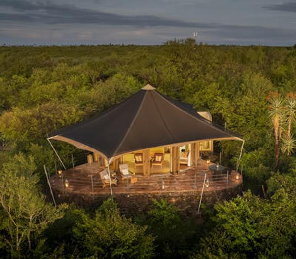 Hemingways Ol Seki Mara Aerial View