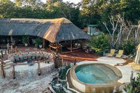 Khulu Bush Camp Aerial and Pool