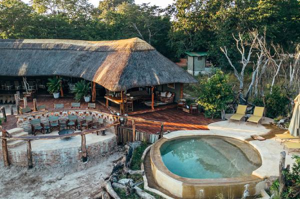Khulu Bush Camp Aerial and Pool