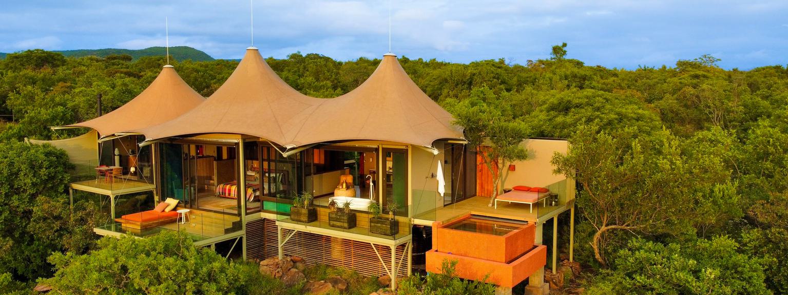 Lepogo Noka Camp Aerial View