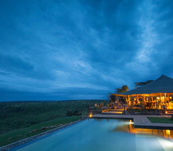 Loisaba Tented Camp View at Night