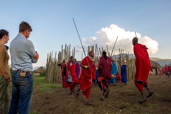 Ngorongoro Serena Safari Lodge Maasai Warriors