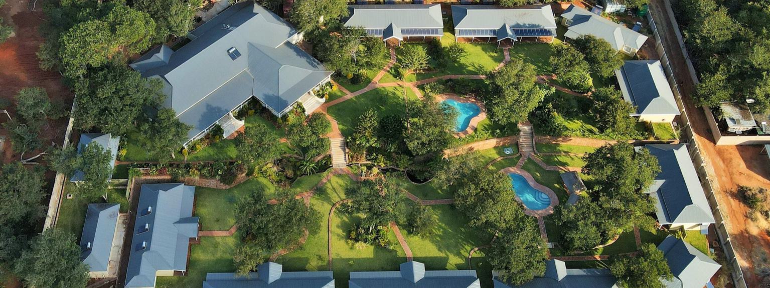 Pioneers Victoria Falls Aerial