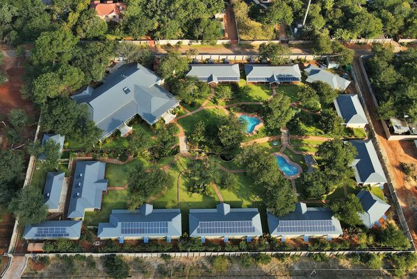 Pioneers Victoria Falls Aerial