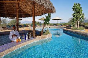 Samburu Sopa Lodge Swimming Pool Bar