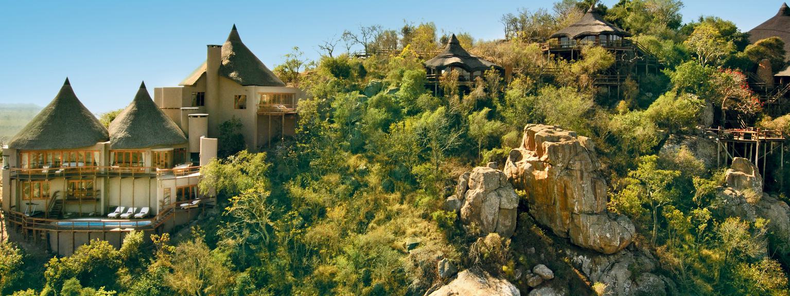 Ulusaba Safari Lodge Aerial View